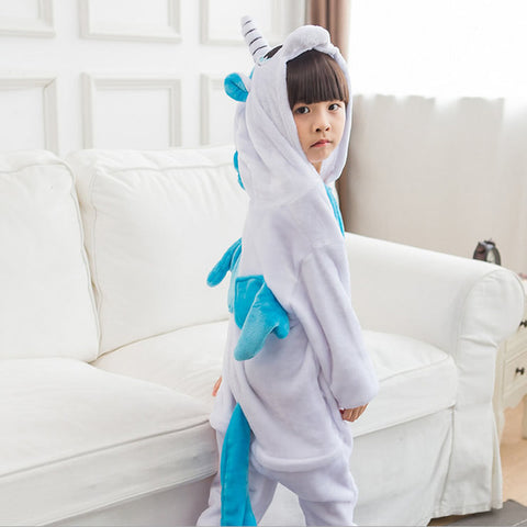 Kids Kigurumi Onesie Costume , Color - Blue Unicorn-#1 The First Place For your Kugurumi Costume Onesie - #ImportKigurumi