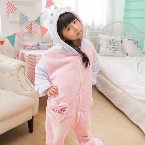 Kids Kigurumi Onesie Costume , Color - Hello Kitty-#1 The First Place For your Kugurumi Costume Onesie - #ImportKigurumi