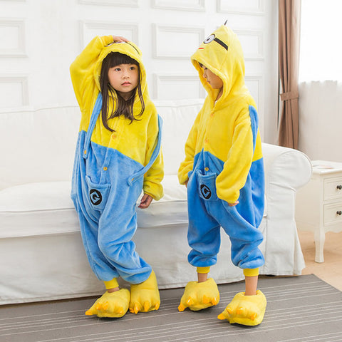 Kids Kigurumi Onesie Costume , Color - Minions-#1 The First Place For your Kugurumi Costume Onesie - #ImportKigurumi