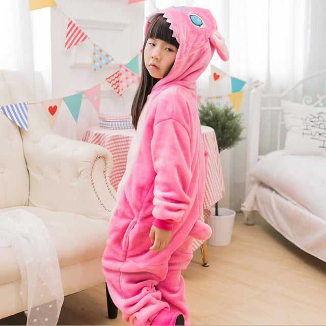 Kids Kigurumi Onesie Costume , Color - Pink Stitch – #1 The First Place For  your Kigurumi Costume Onesie - #ImportKigurumi