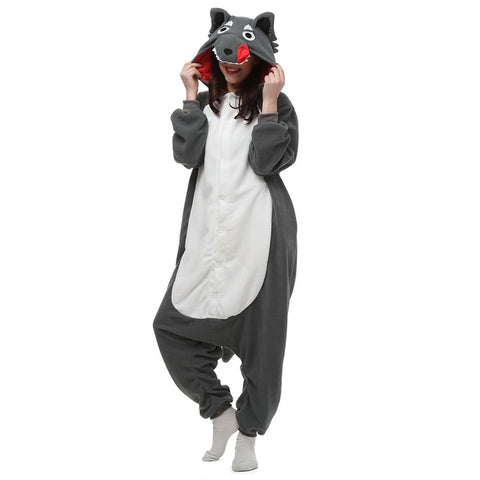 Adults Kigurumi Costumes Onesie , Color - wolf-#1 The First Place For your Kugurumi Costume Onesie - #ImportKigurumi